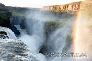 Rainbow Over the Thundering Falls