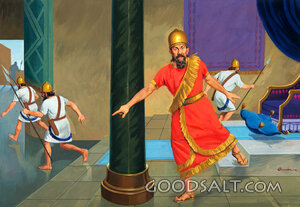 King Ahab's Anger