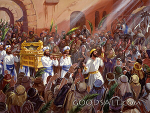 King David Brings the Ark to Jerusalem