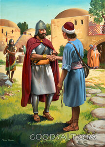 King Saul Meets David
