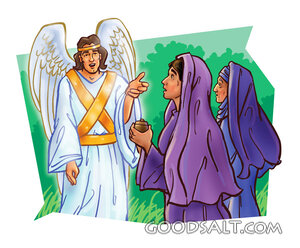 Angel Announces the Resurrection to the Women