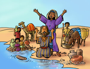 Israelites Rejoice at Marah’s Sweet Water