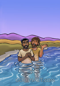 Philip Baptizes the Ethiopian