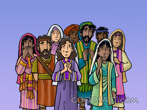 Israelites Mourning Moses