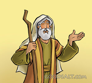 Moses with His Staff
