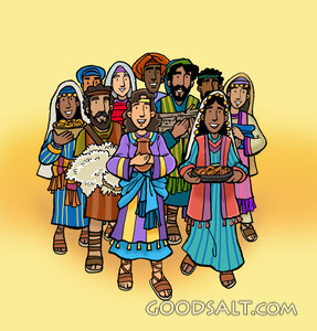 Israelites Ready for Passover