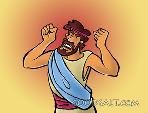 Angry Prophet Protesting