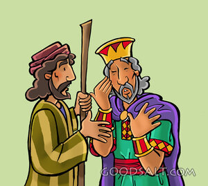 Elisha Warns the King of Israel
