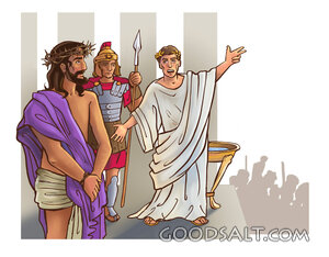 Jesus Before Pilate