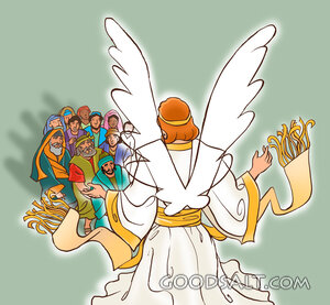 Angel Proclaiming the Eternal Gospel