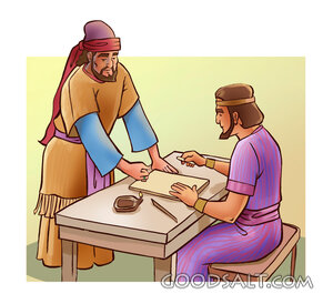 Mordecai Dictates the Decree