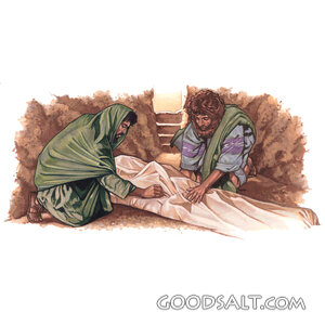 Jesus Laid in the Tomb
