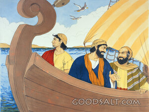 Mark Sails to Cyprus