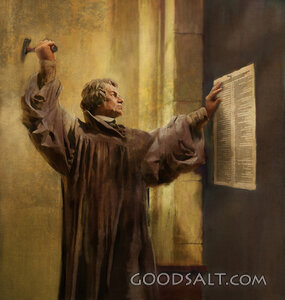 Martin Luther Nails His 95 Thesis