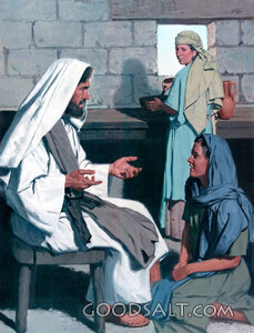 Mary and Martha Learn About Jesus