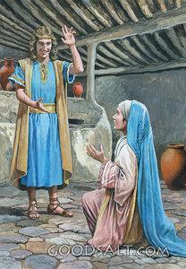 Mary and the Birth Angel