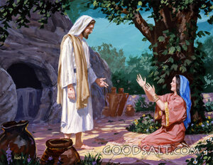 Mary Magdalene Sees the Risen Savior