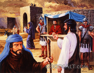 Matthew Being Called by Jesus (Jesus Chooses Matthew)