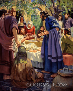 Matthew's Party for Jesus