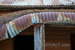 Derelict Country Hotel Roof Detail