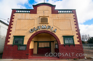 Olympia Theatre Entrance in Bombala