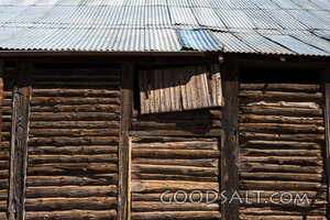 Weathered Wall of a Heritage Shearing Shed