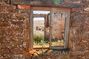Window Through the Ruined Farmhouse