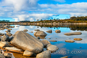 Shelter Stone Beside Still Waters