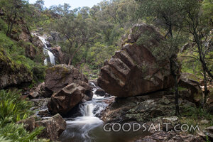 Waterfall Refuge in the Wilderness