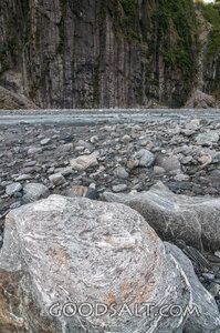 River of Refuge Among the Rocks