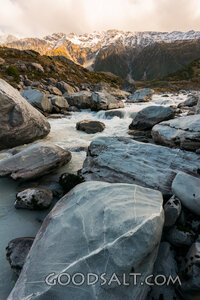 River of Refuge Among the Mountains