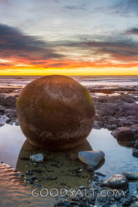 Rock at the Edge of the Sea