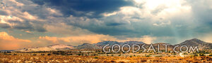 Light Breaking Over the Wilderness Hills