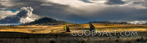 Light Breaking Over the Hills