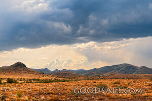 Light Over the Wilderness Hills