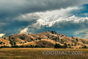 Storm Clouds Over the Hills