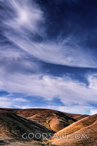 Hills Beneath the Sweeping Heavens