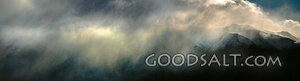 Glory Above the Mountain Peaks