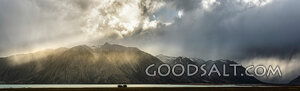 Light Breaking Over the Mountains