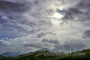 Light Breaking Over the Mountains