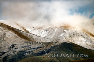 Clouds Over the Snow-Crowned Hills