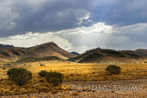 Light Breaking Over the Wilderness Hills