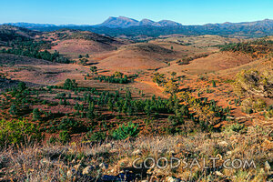 Wilderness Hills and Distant Mountains