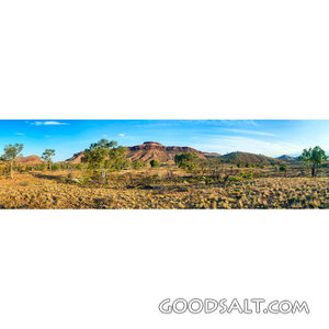 Wilderness Mountains Under Open Heaven