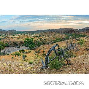 Wilderness Valley and Desert Stream