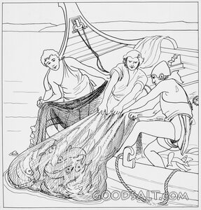 Miraculous Catch of Fish