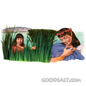 Pharaoh’s Daughter Finds Moses