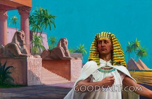 Moses Fleeing Egypt
