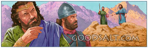 David Calls Out to King Saul