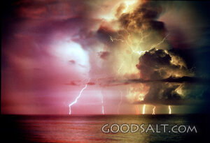 Night Storm at Sea